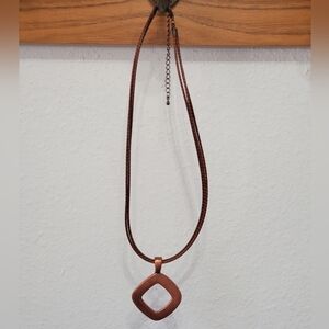 Premier Designs Embers Copper Pendant Necklace